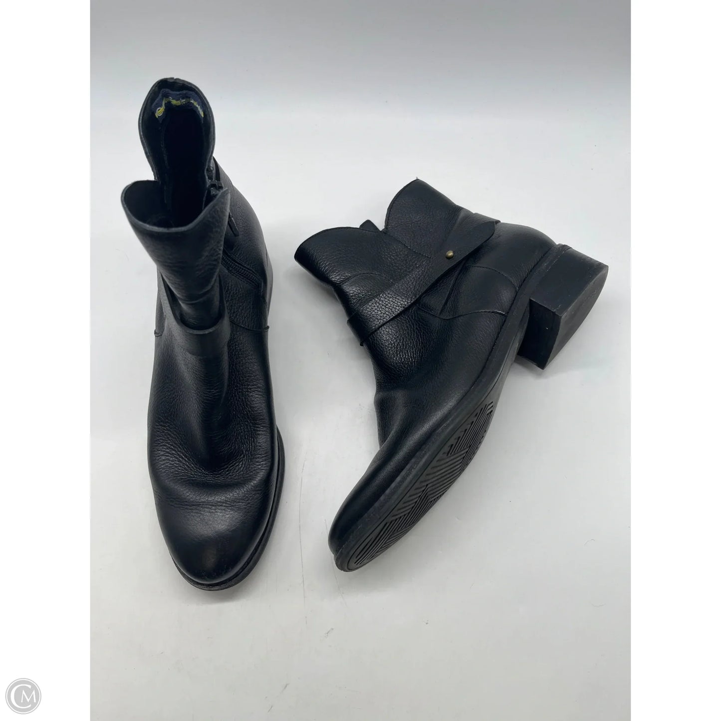 Boots Ankle Flats By Cole-haan In Black, Size: 10