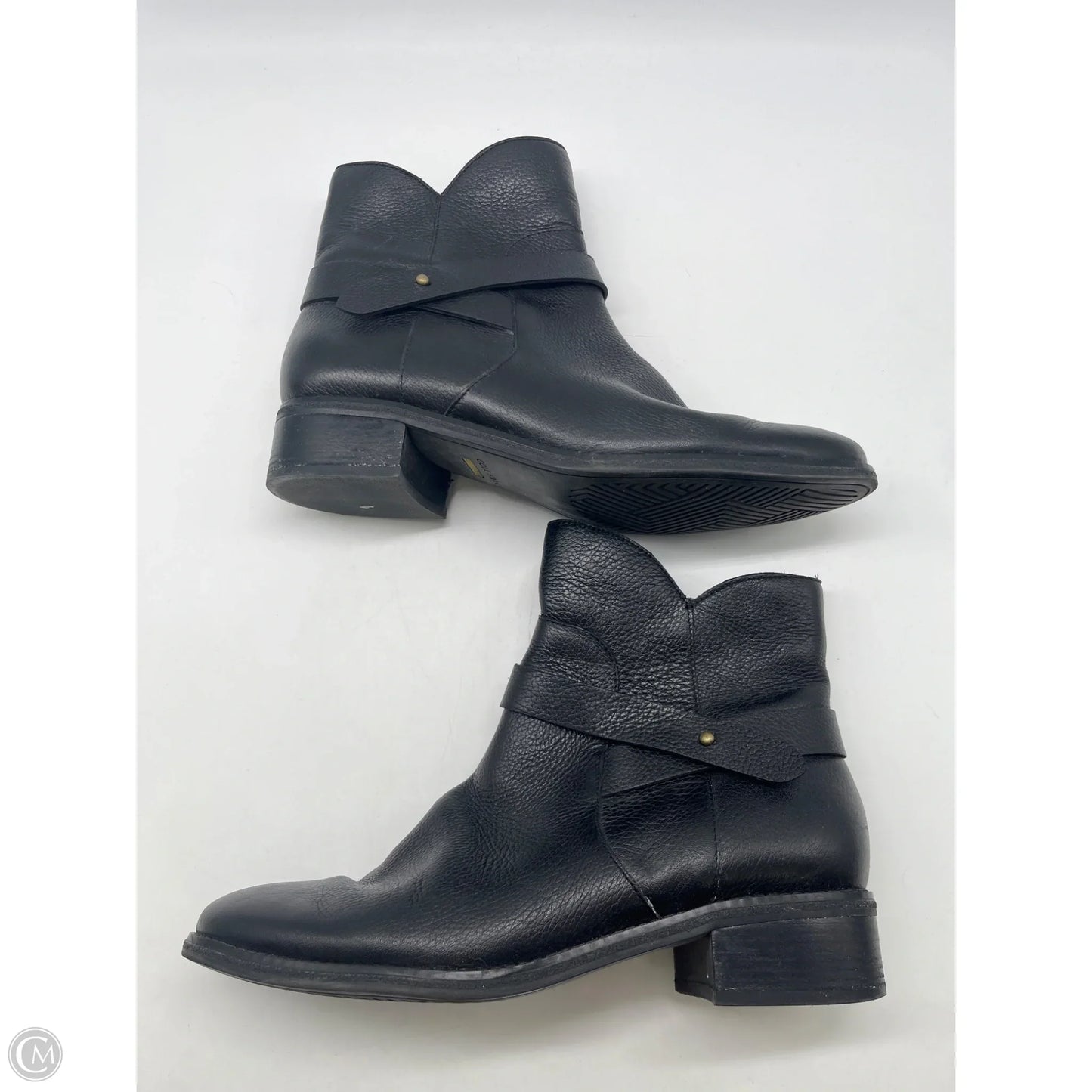 Boots Ankle Flats By Cole-haan In Black, Size: 10