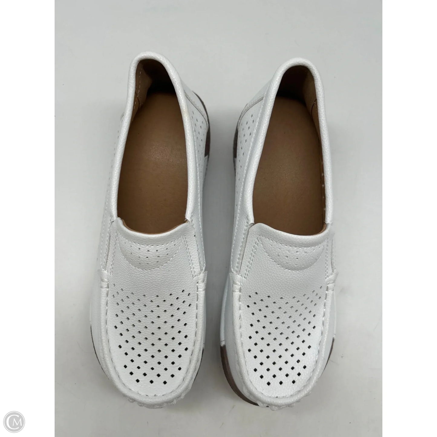 Shoes Heels Wedge By Clothes Mentor In White, Size: 6