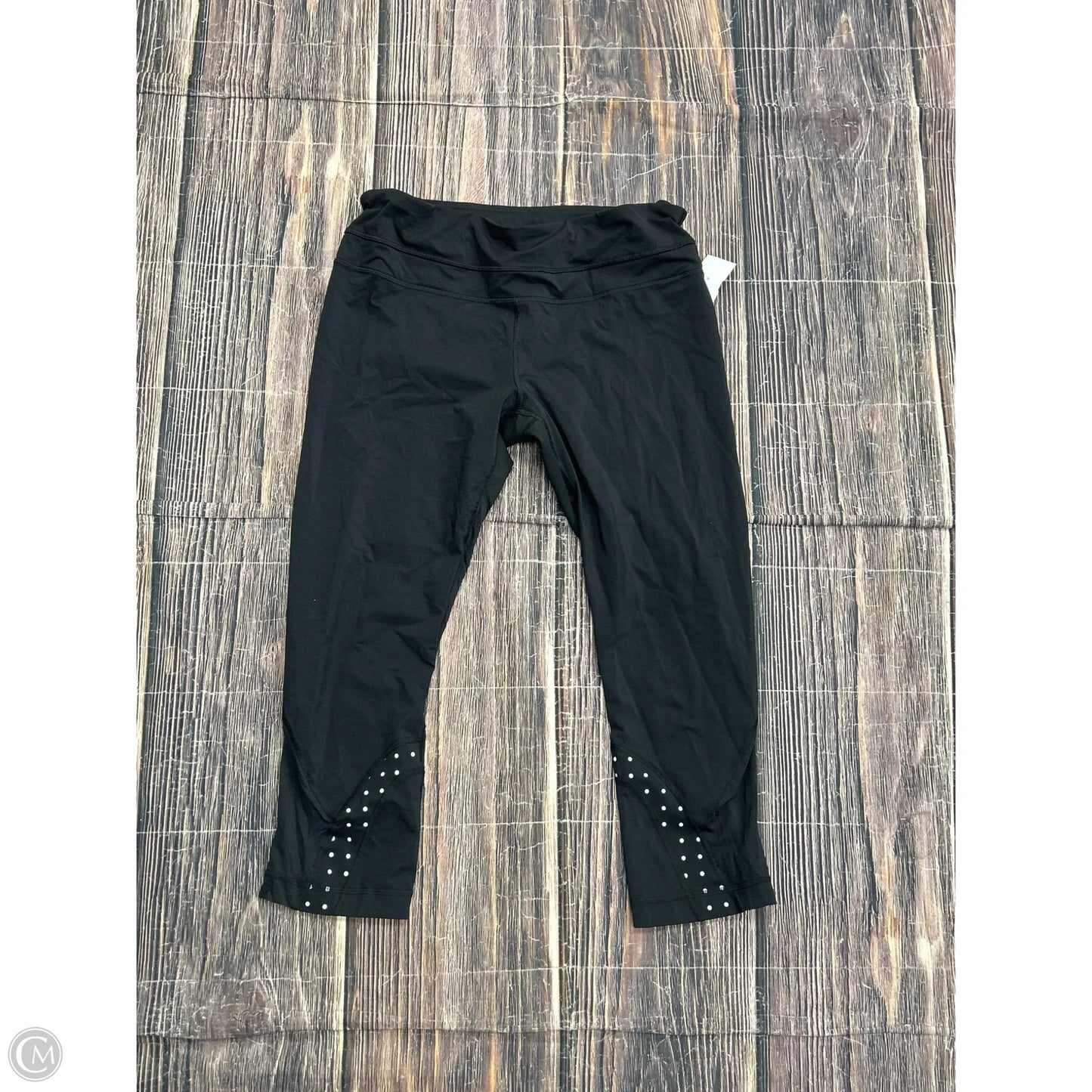 Athletic Leggings Capris By Lululemon In Black, Size: 10
