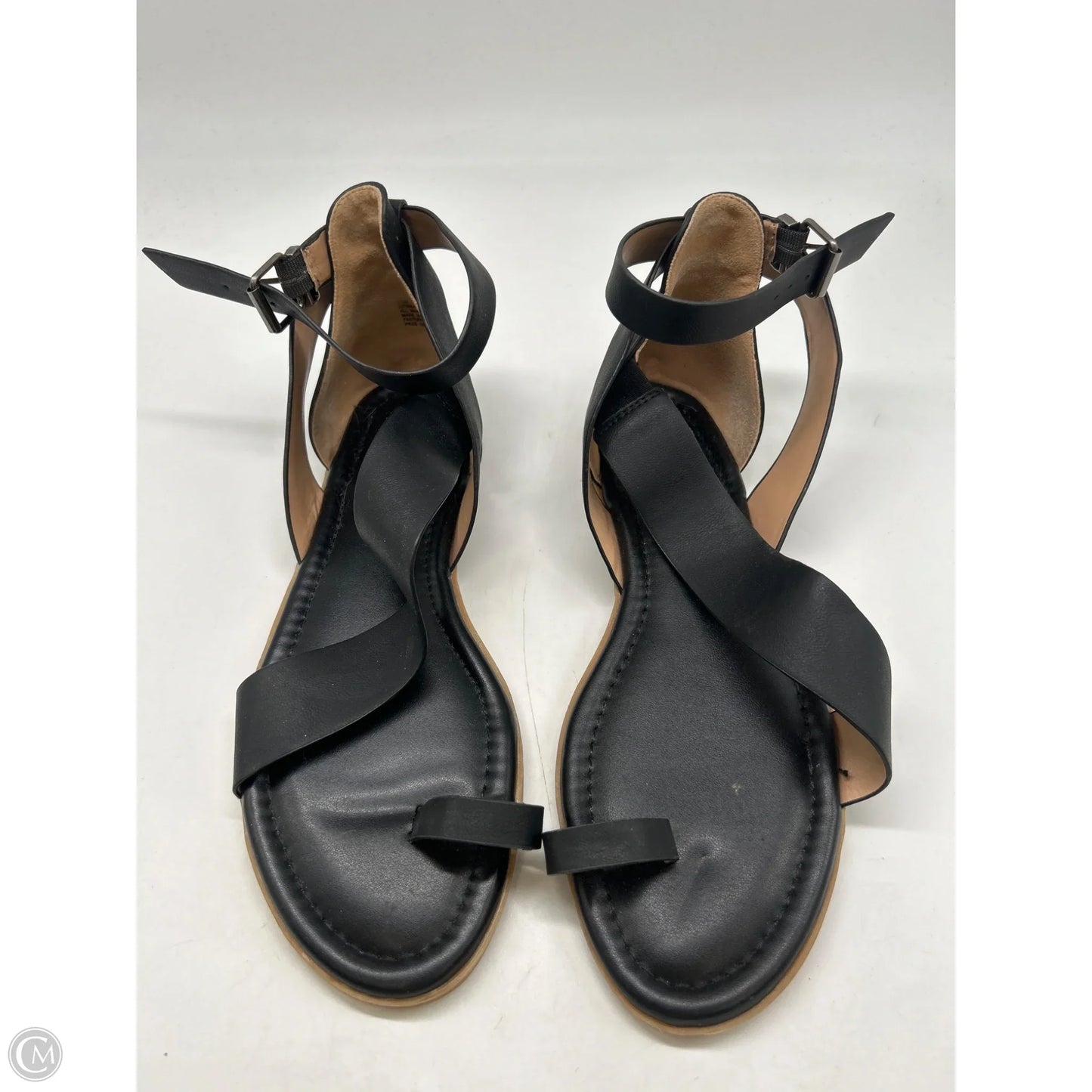 Sandals Flats By Maurices In Black, Size: 8.5