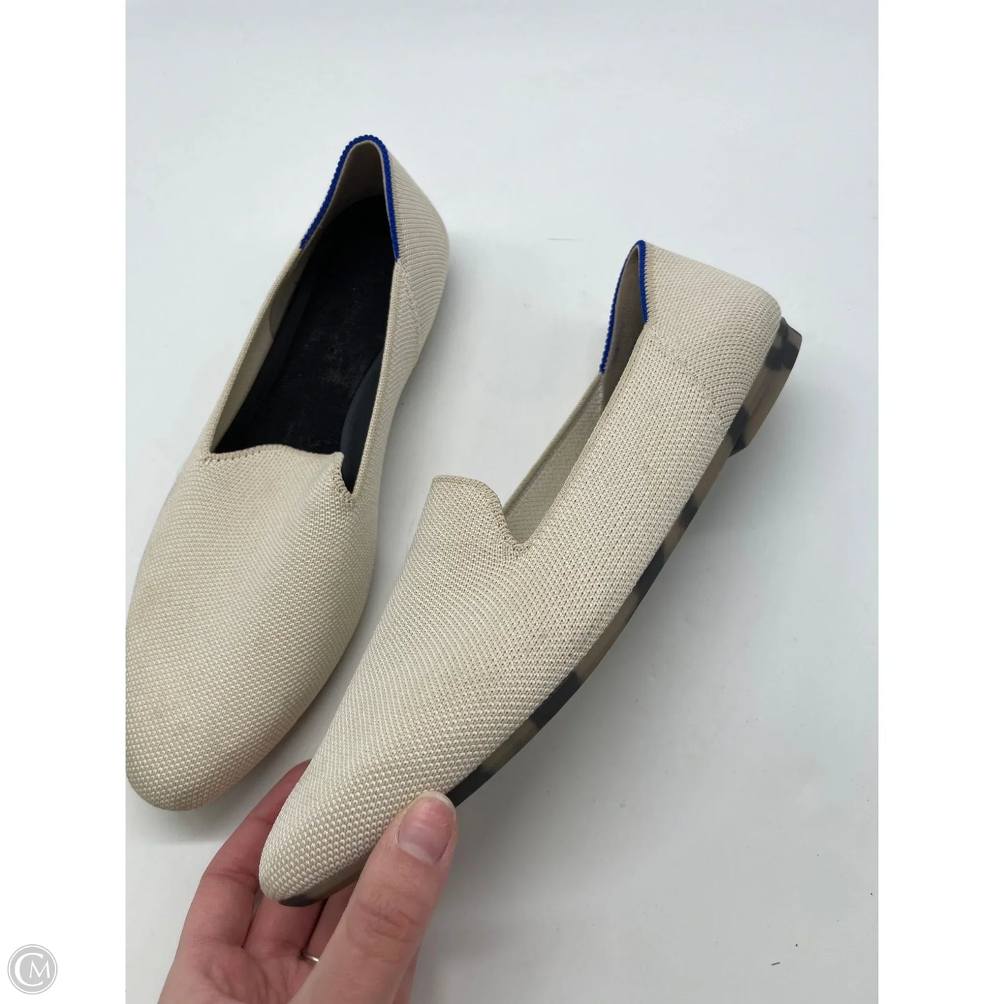 Shoes Flats By Rothys In Cream, Size: 8