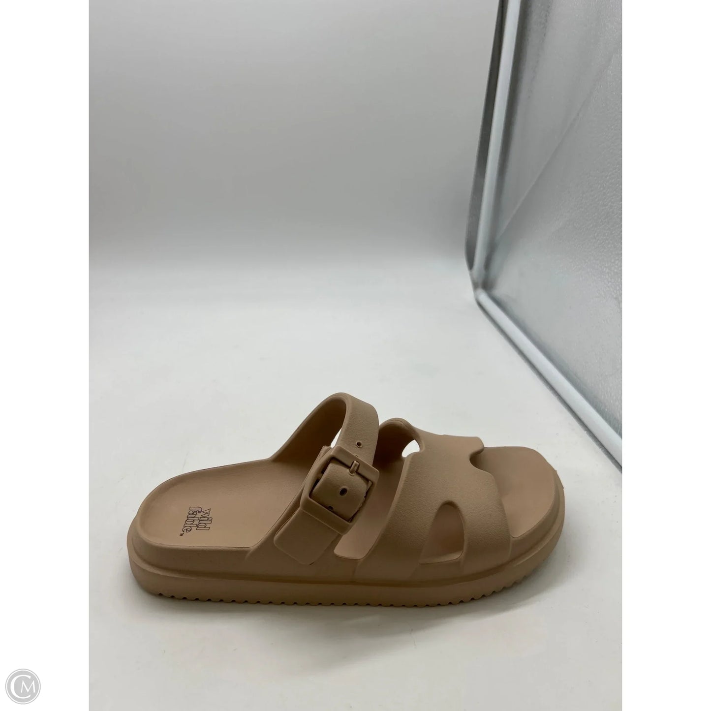 Sandals Flats By Wild Fable In Tan, Size: 6