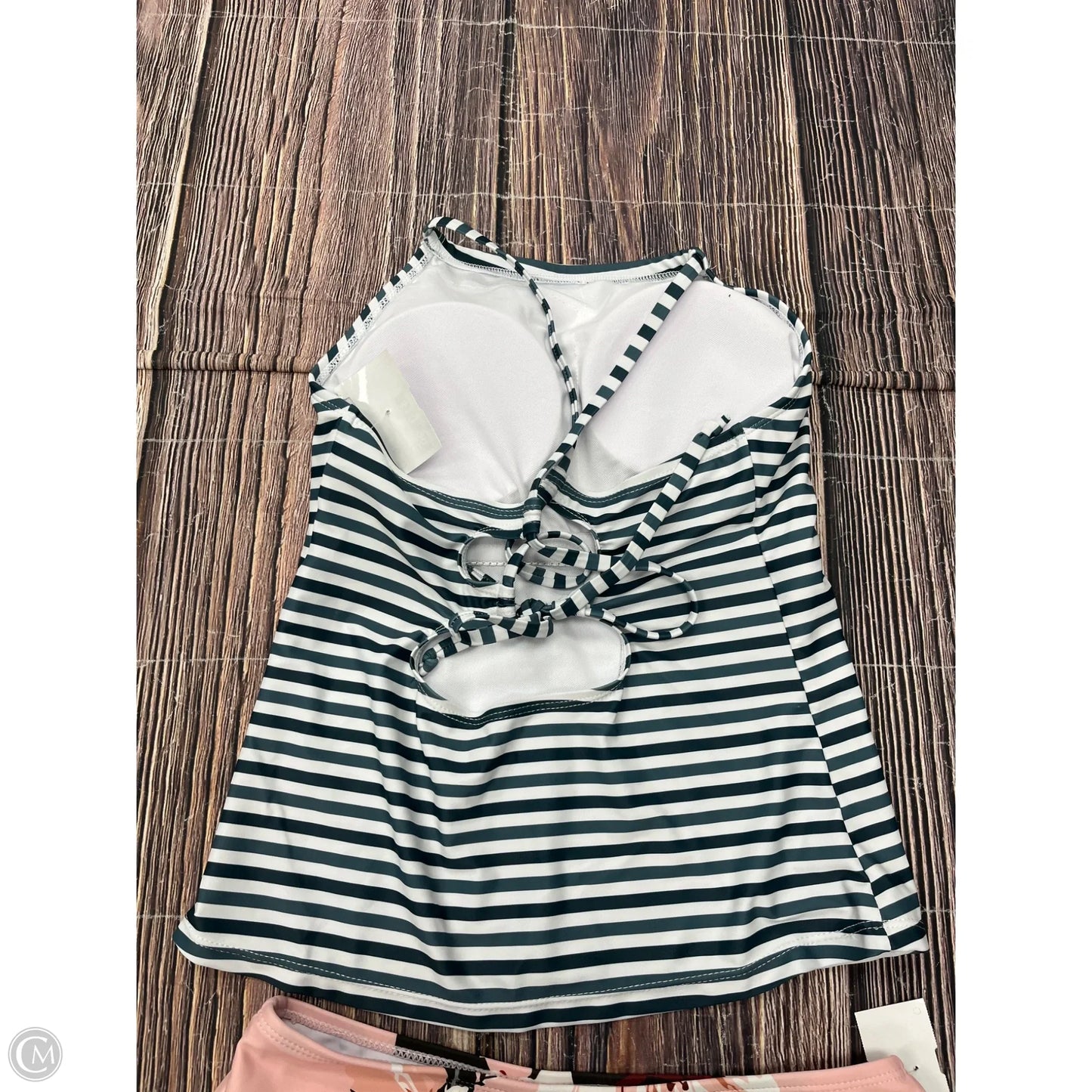 Swimsuit 2pc By Clothes Mentor In Green, Size: S