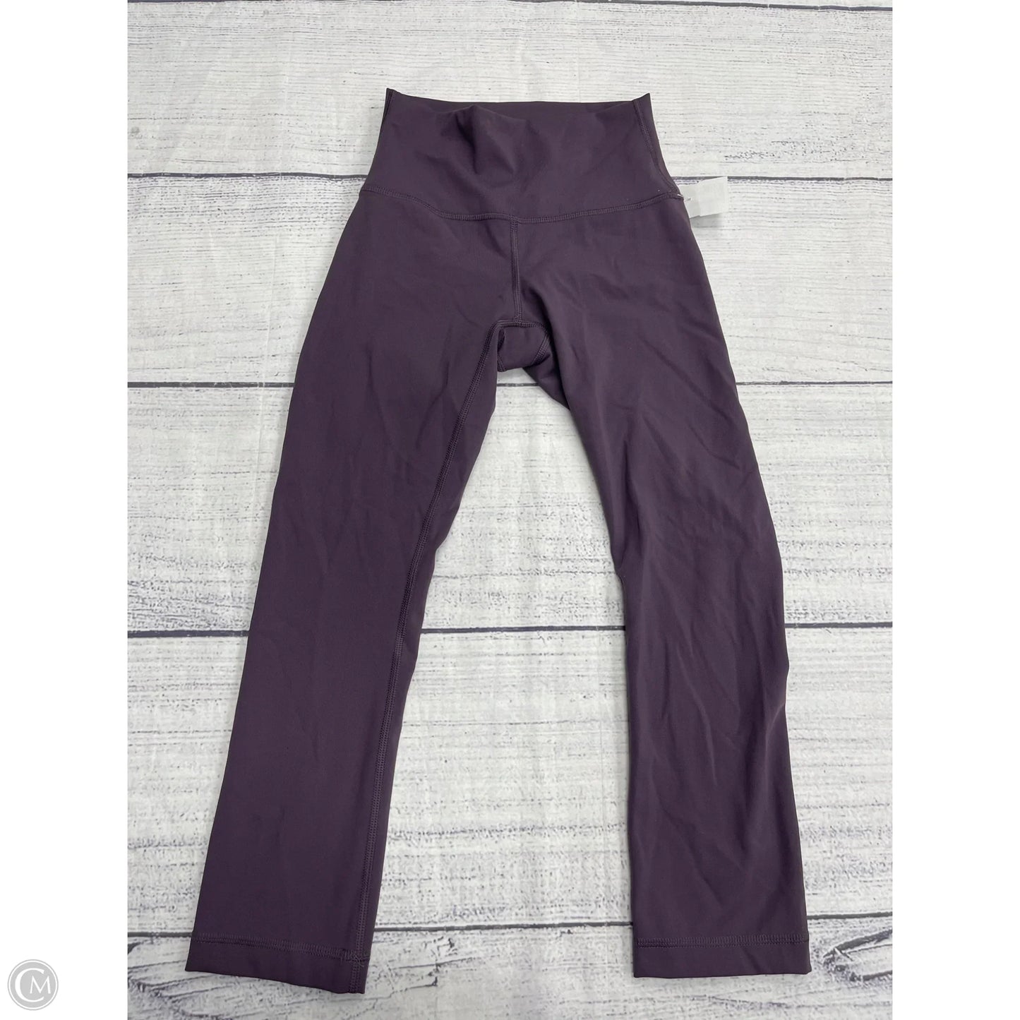 Athletic Leggings Capris By Lululemon In Purple, Size: 2