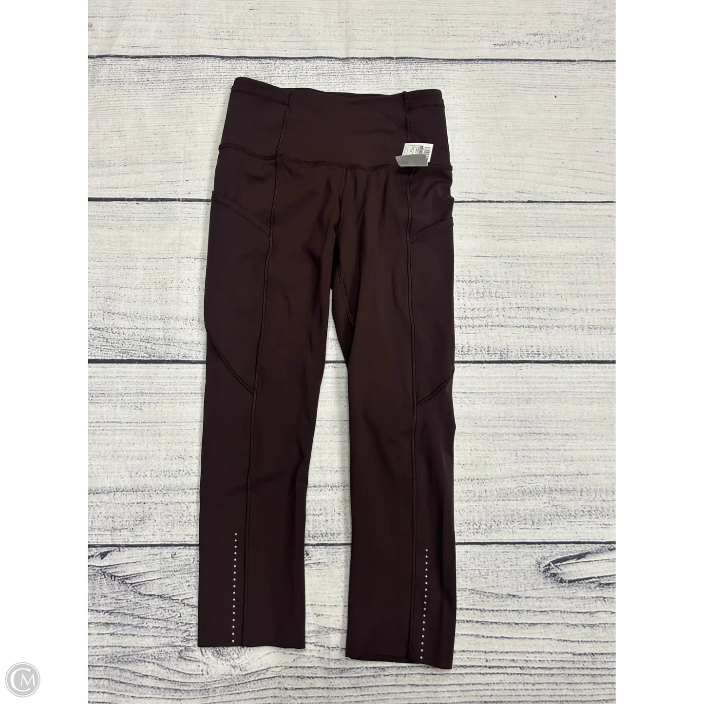 Athletic Leggings Capris By Lululemon In Purple, Size: 2