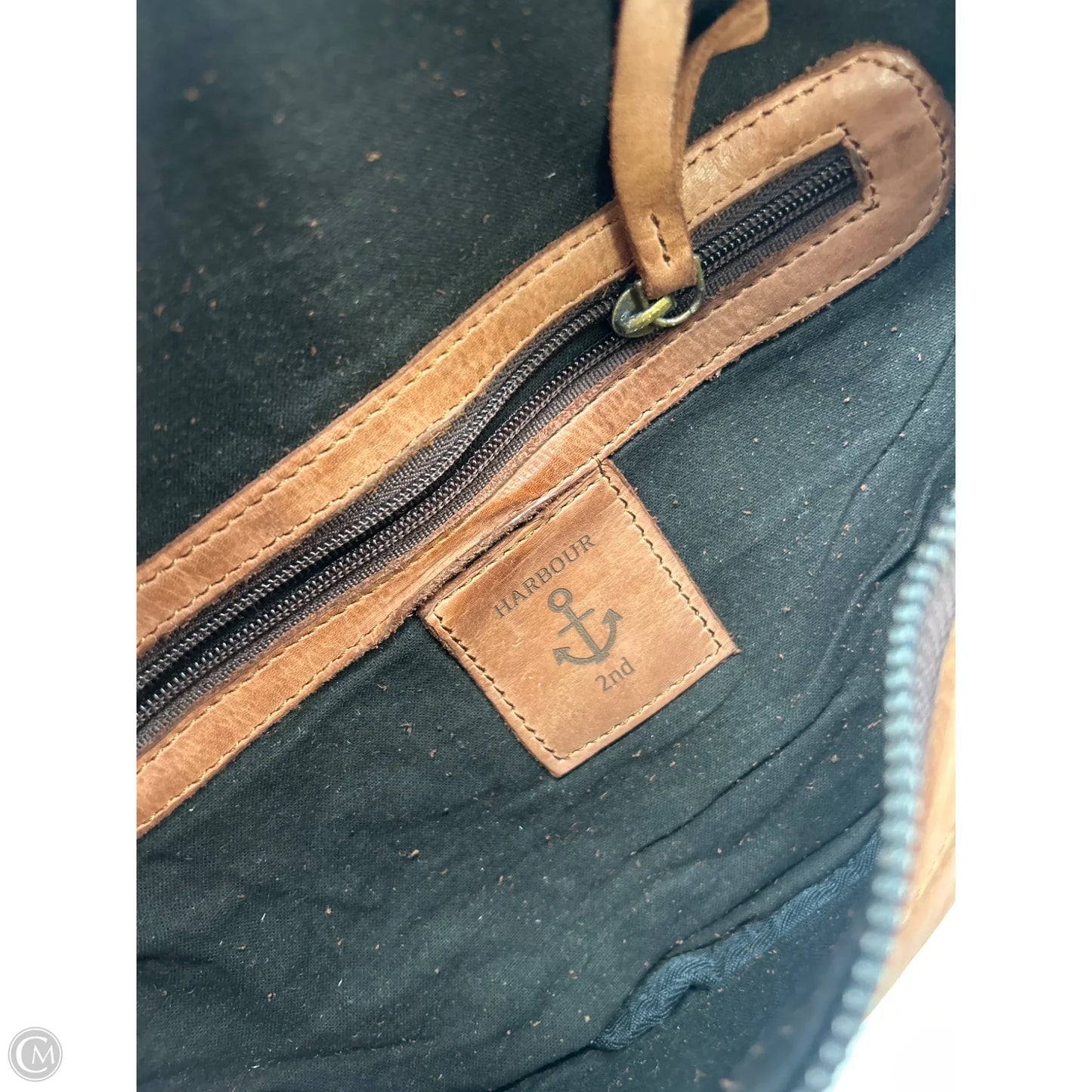 Crossbody Leather By Cmb, Size: Large