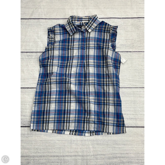 Top Sleeveless By Tommy Hilfiger In Blue, Size: Xs