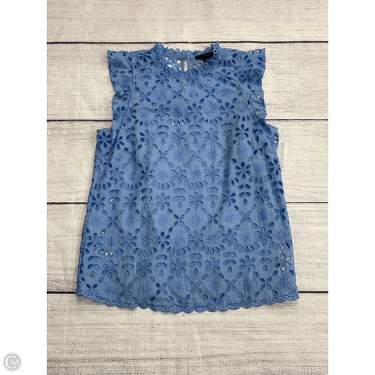Top Sleeveless By J. Crew In Blue, Size: Xs