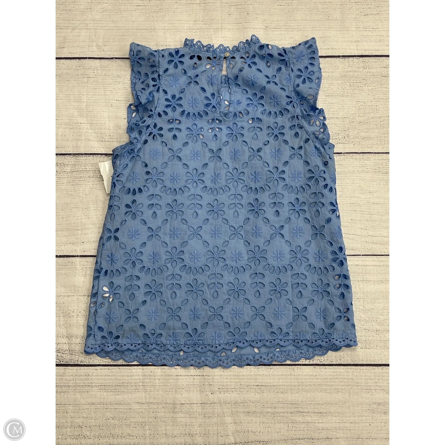 Top Sleeveless By J. Crew In Blue, Size: Xs
