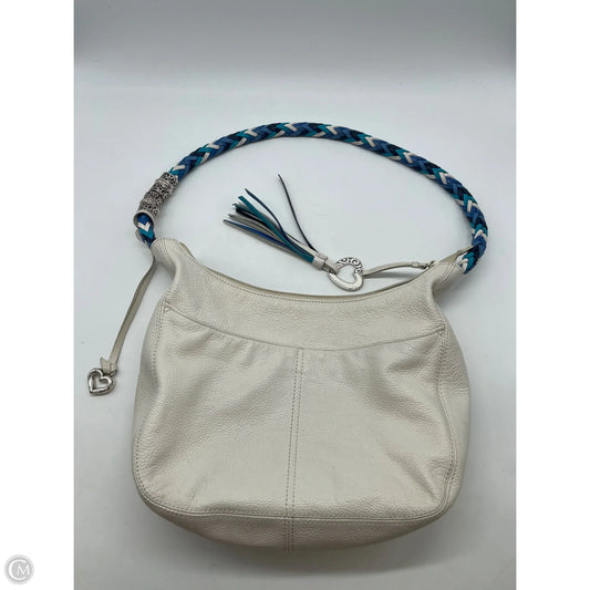 Handbag Leather By Brighton, Size: Medium