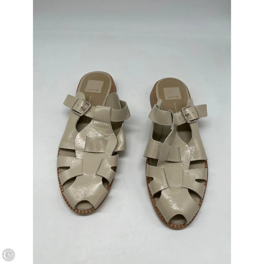 Sandals Flats By Dolce Vita In Cream, Size: 9