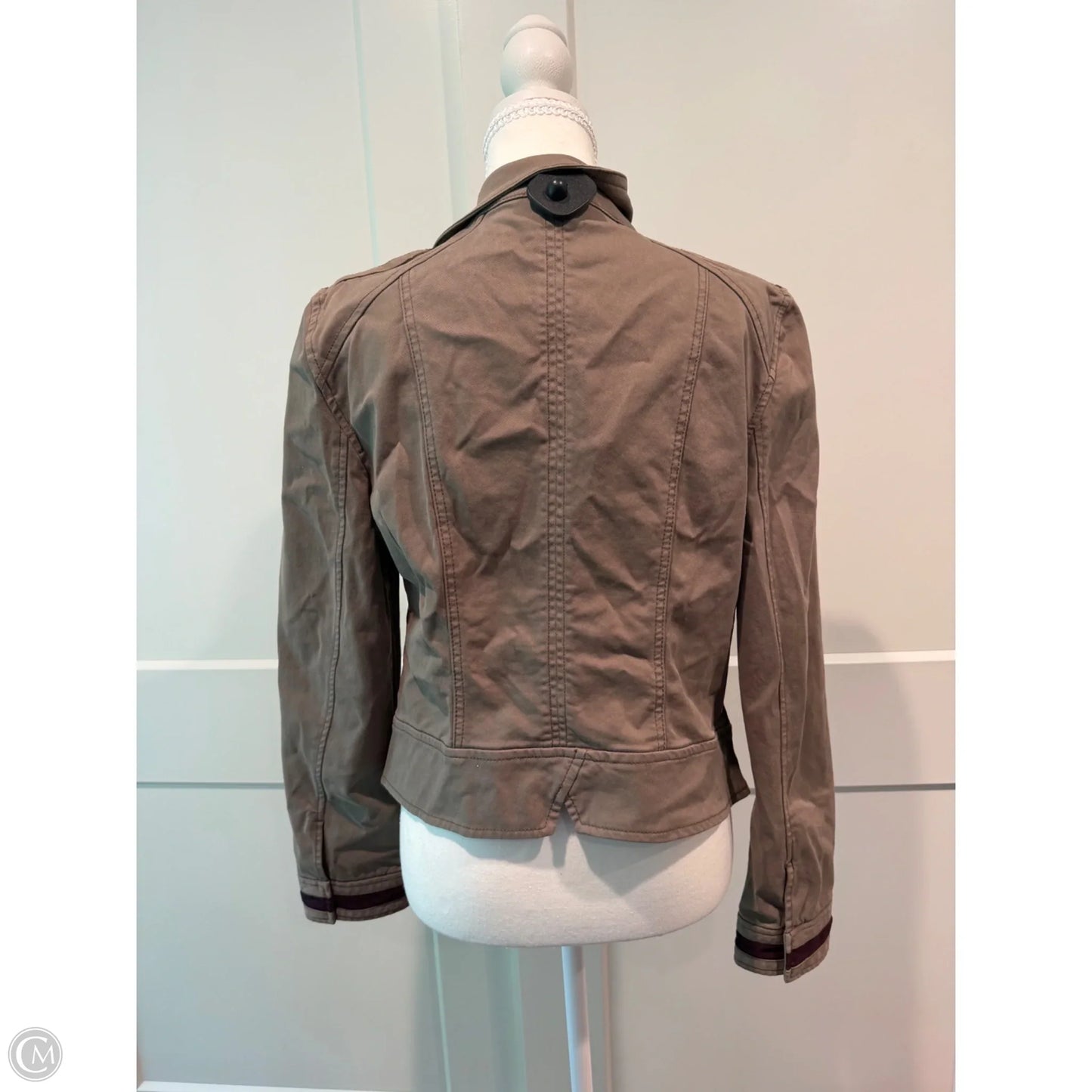 Jacket Utility By White House Black Market In Green, Size: 6