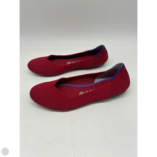 Shoes Flats By Rothys In Red, Size: 8.5