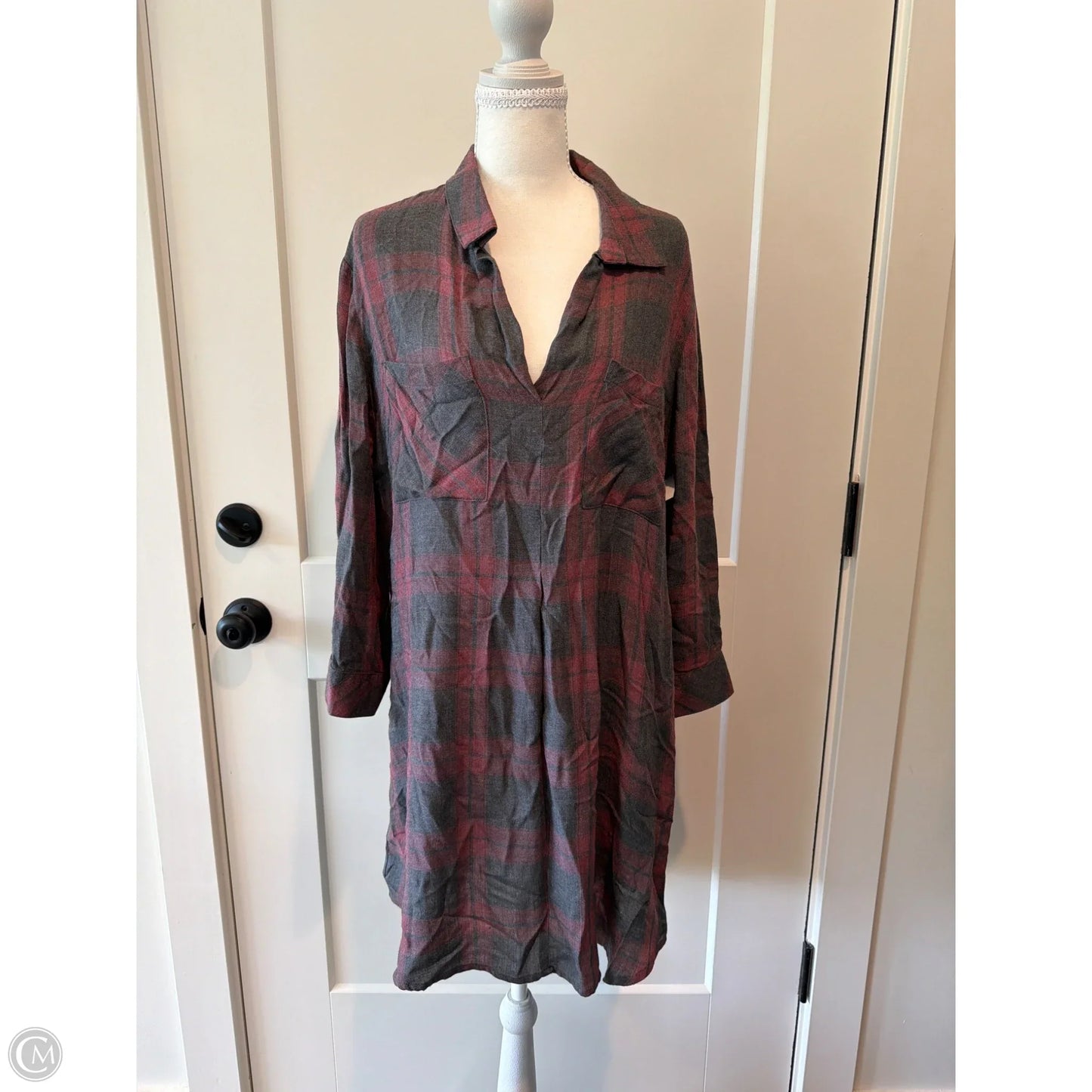 Dress Casual Short By Bella Dahl In Red, Size: M