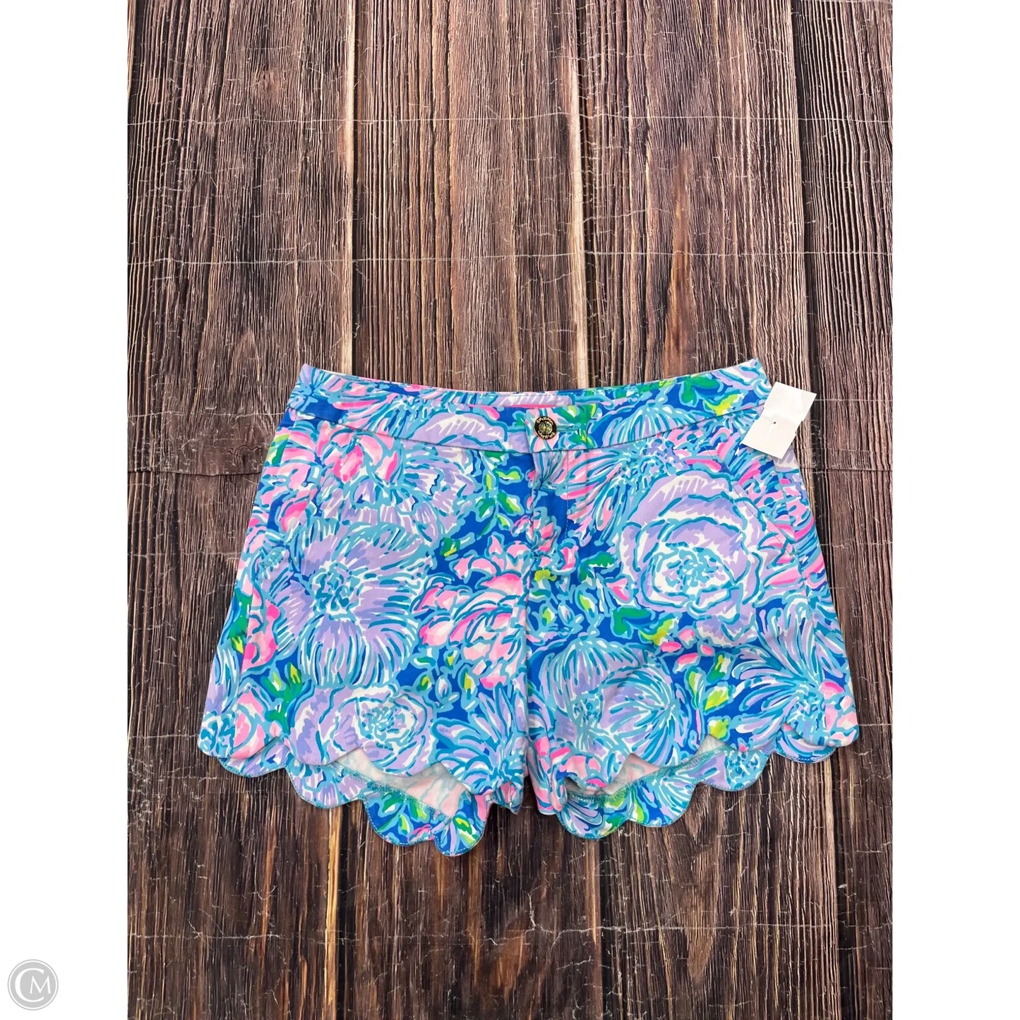 Shorts Designer By Lilly Pulitzer In Blue, Size: 4