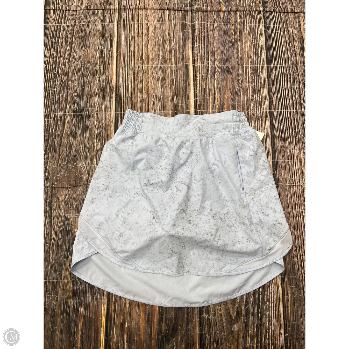 Athletic Skort By Lululemon In Blue, Size: 4