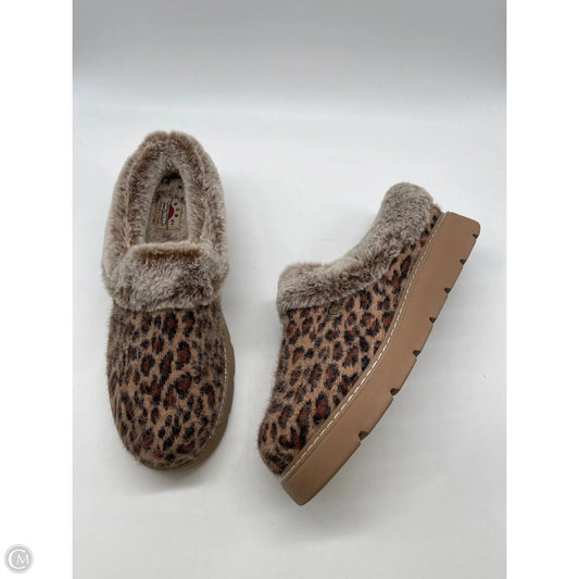 Shoes Heels Platform By Bobs In Animal Print, Size: 11