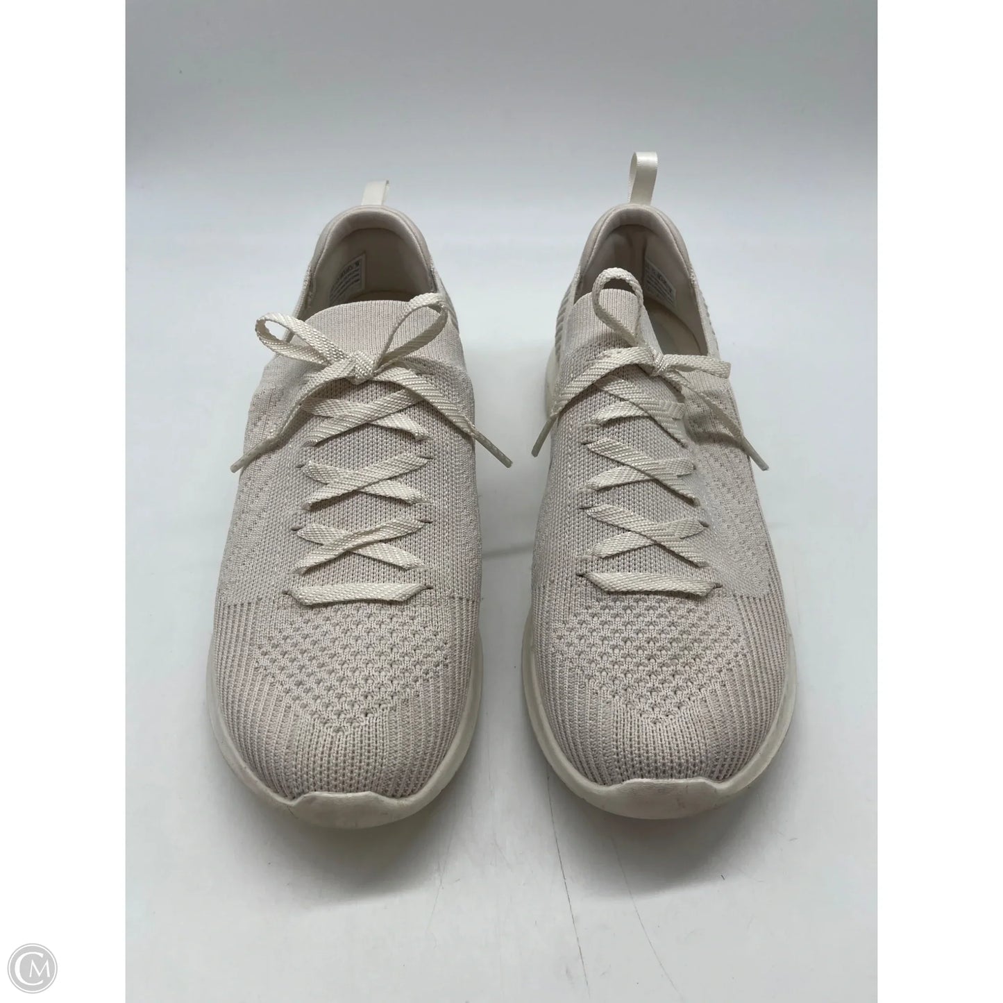 Shoes Athletic By Skechers In Cream, Size: 8.5