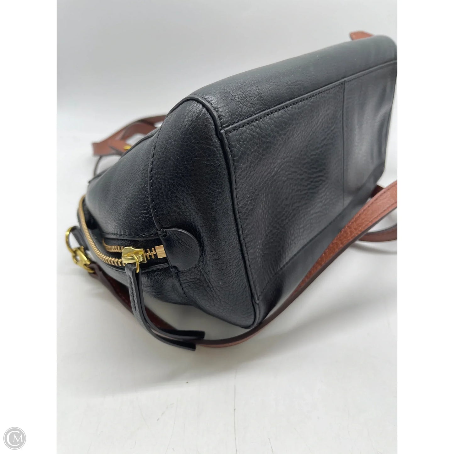Crossbody Leather By Fossil, Size: Small