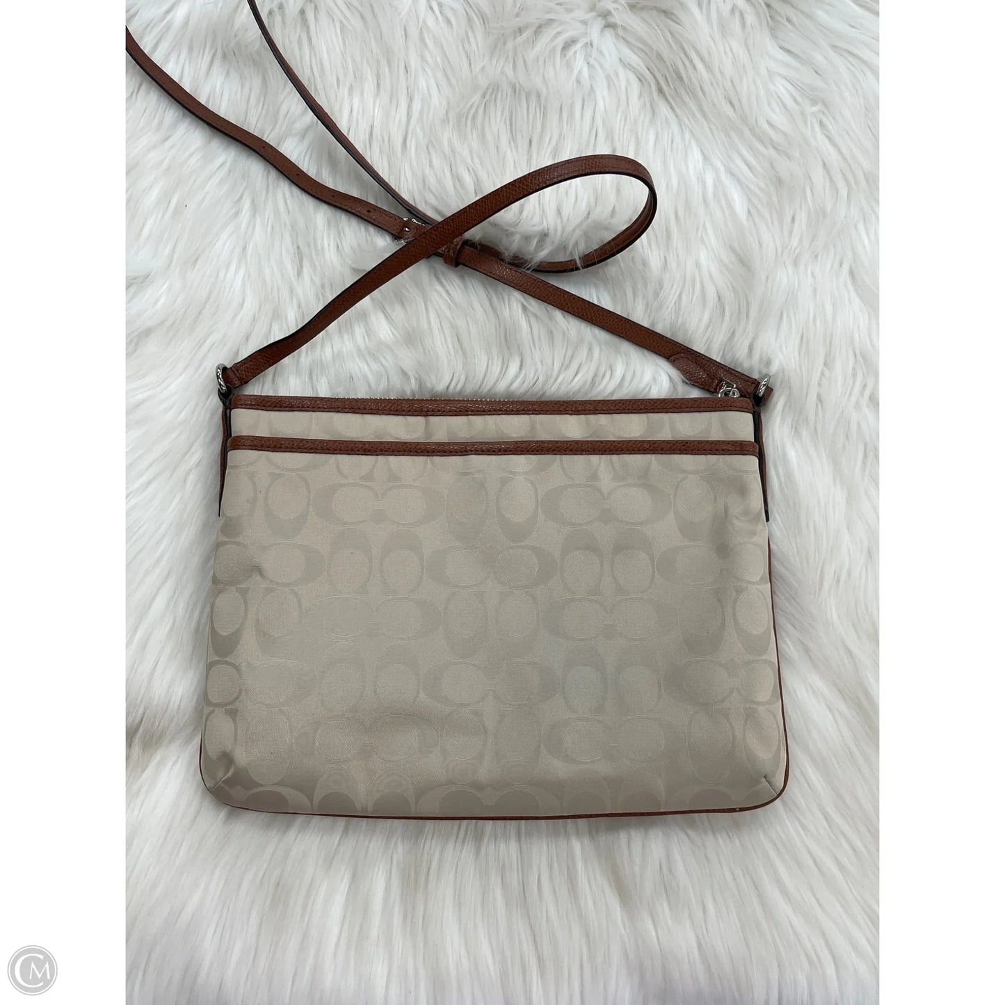 Crossbody Designer By Coach, Size: Medium