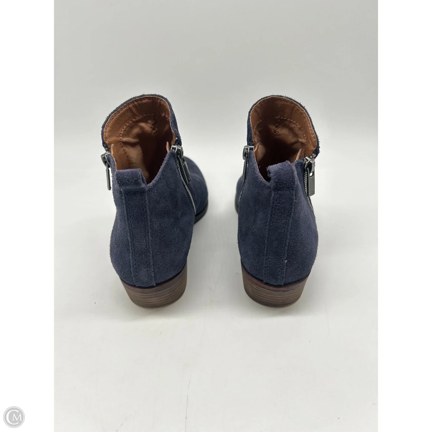 Boots Ankle Flats By Lucky Brand In Blue, Size: 7