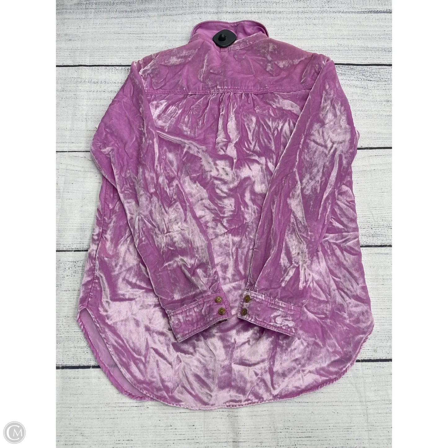 Top Long Sleeve By Pilcro In Pink, Size: 2