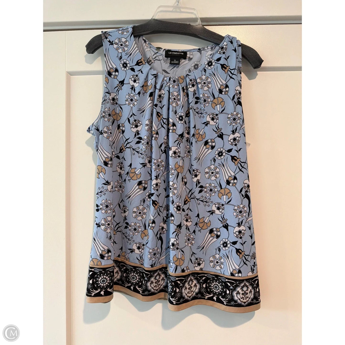 Tank Top By Liz Claiborne In Blue, Size: Xl