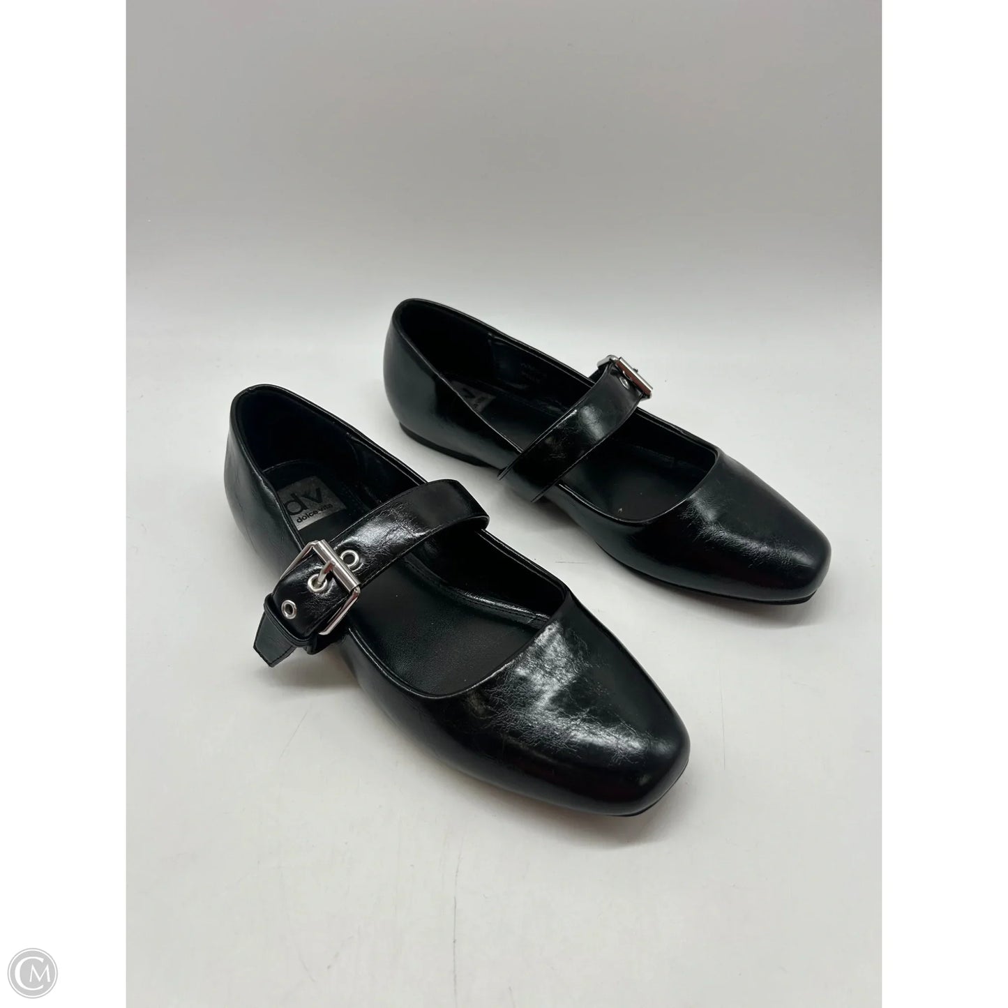 Shoes Flats By Dv In Black, Size: 8