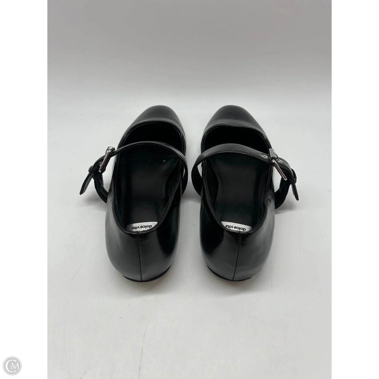 Shoes Flats By Dv In Black, Size: 8