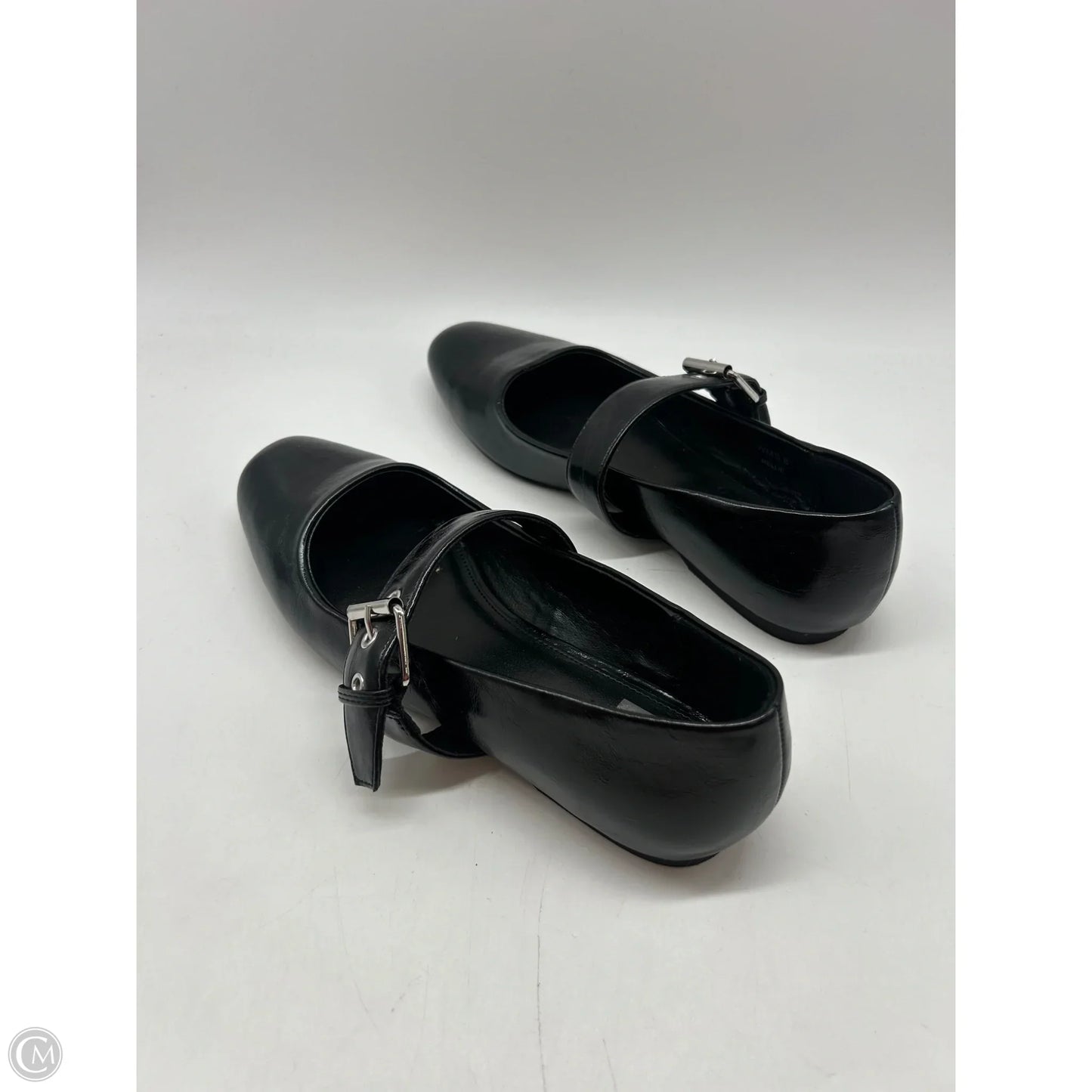 Shoes Flats By Dv In Black, Size: 8