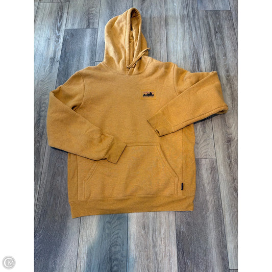 Sweatshirt Hoodie By Patagonia In Yellow, Size: L