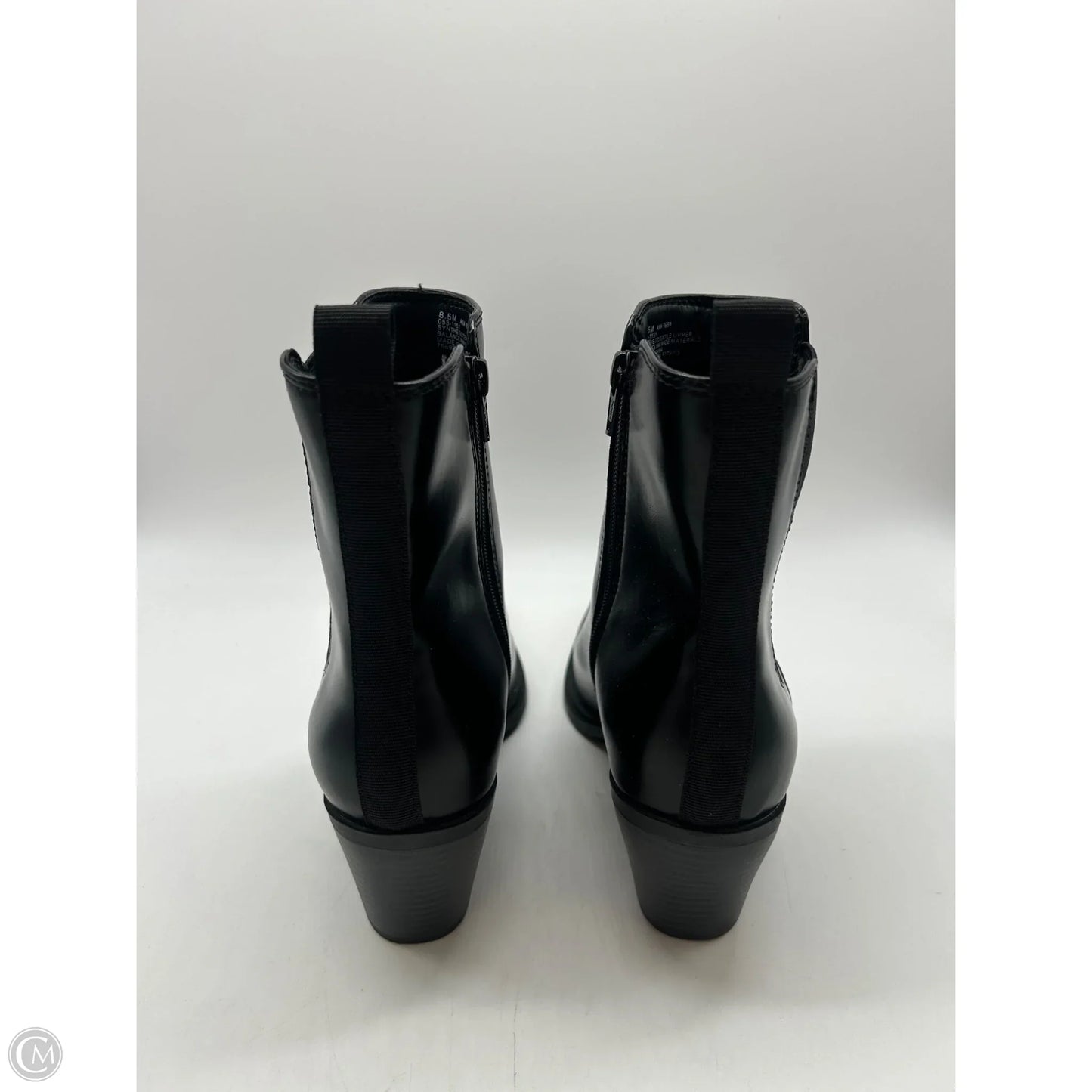 Boots Ankle Heels By Ana In Black, Size: 8.5
