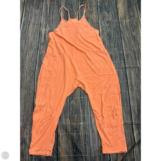 Jumpsuit By Free People In Orange, Size: M