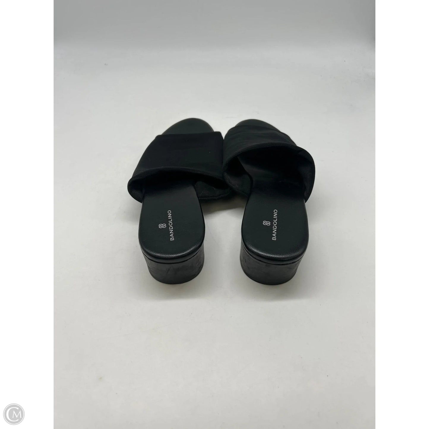 Sandals Flats By Bandolino In Black, Size: 9.5