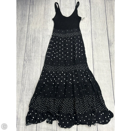 Dress Casual Maxi By Anthropologie In Black, Size: S