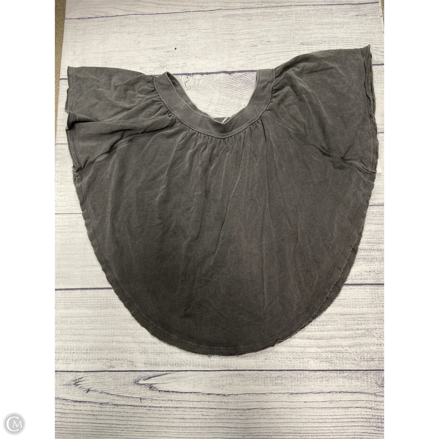 Top Short Sleeve By Free People In Grey, Size: M
