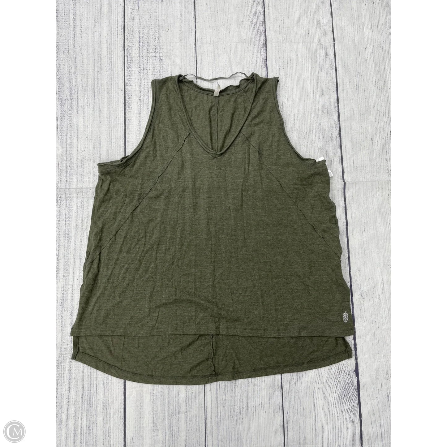 Athletic Tank Top By Free People In Green, Size: S