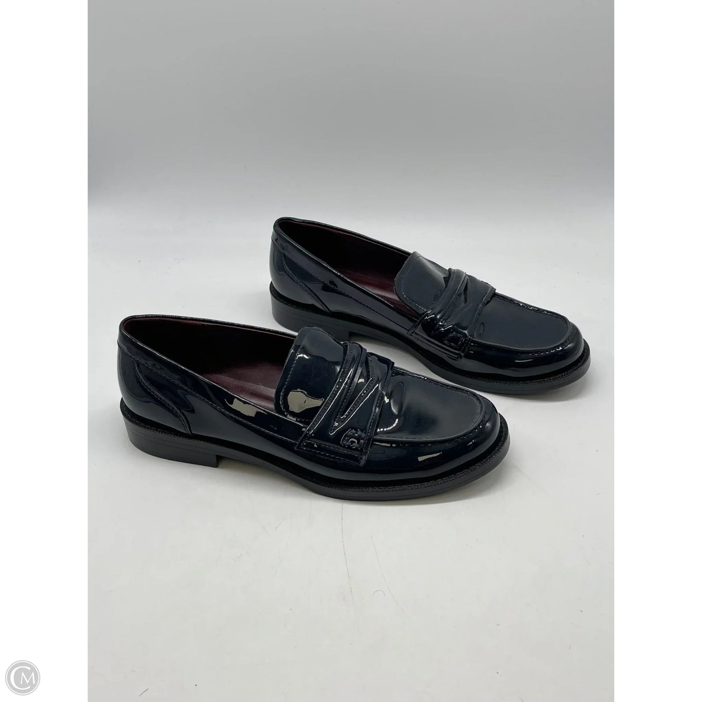 Shoes Flats By Franco Sarto In Navy, Size: 9