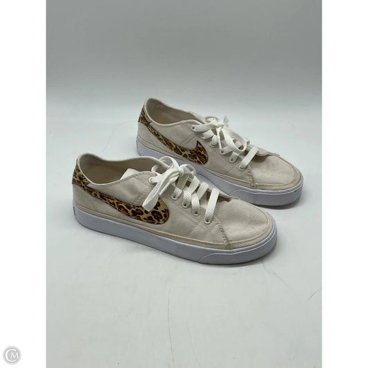 Shoes Sneakers By Nike In Animal Print, Size: 7