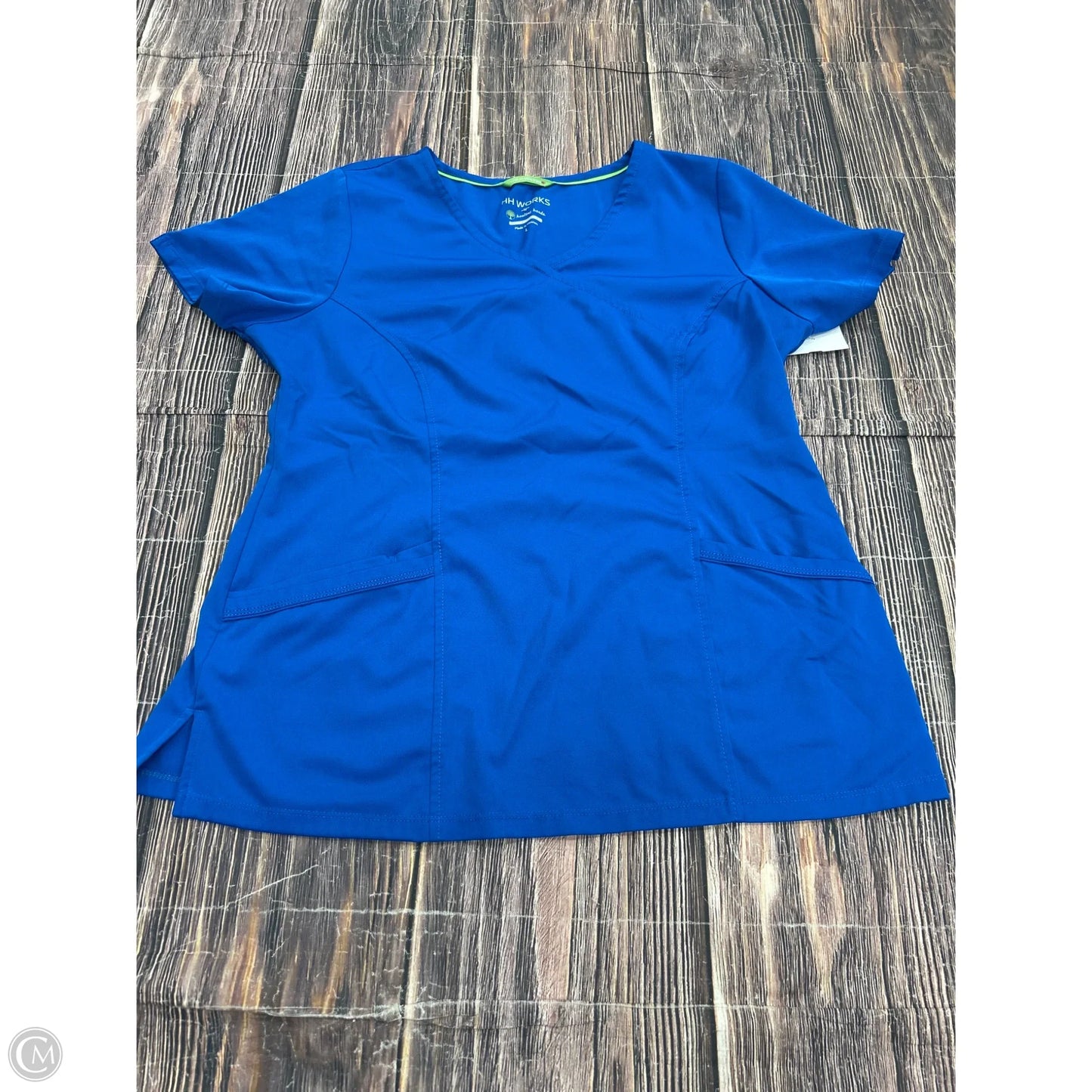 Top Short Sleeve By Clothes Mentor In Blue, Size: L
