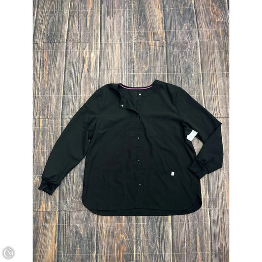 Top Long Sleeve By Clothes Mentor In Black, Size: Xl