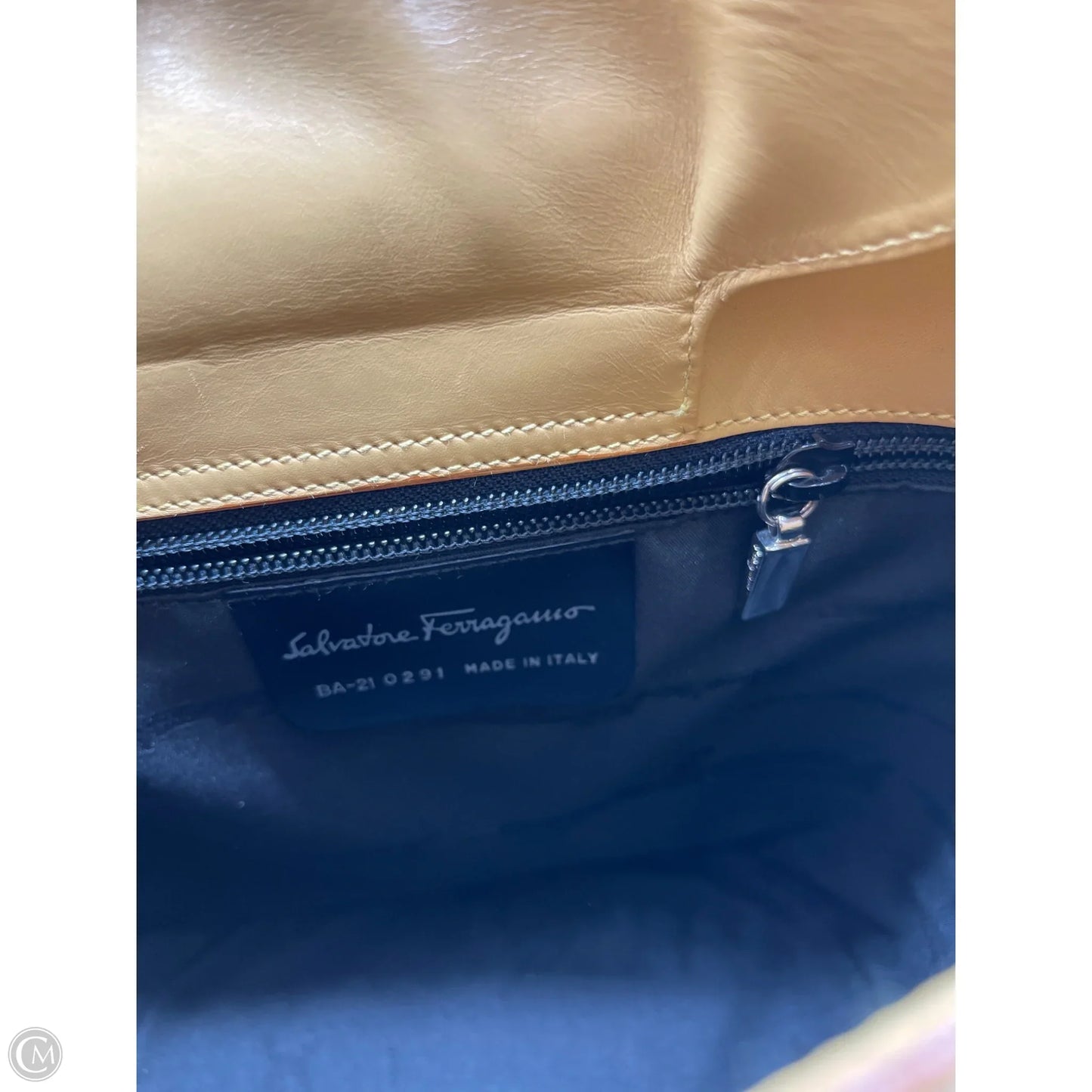 Handbag Luxury Designer By Ferragamo, Size: Medium