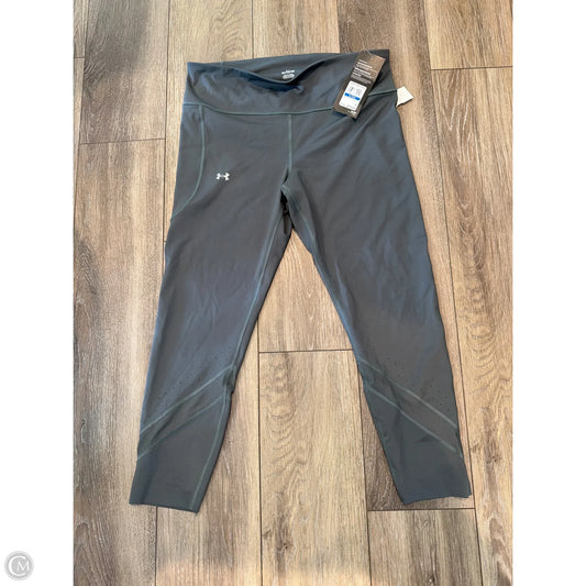 Athletic Leggings By Under Armour In Grey, Size: Xl