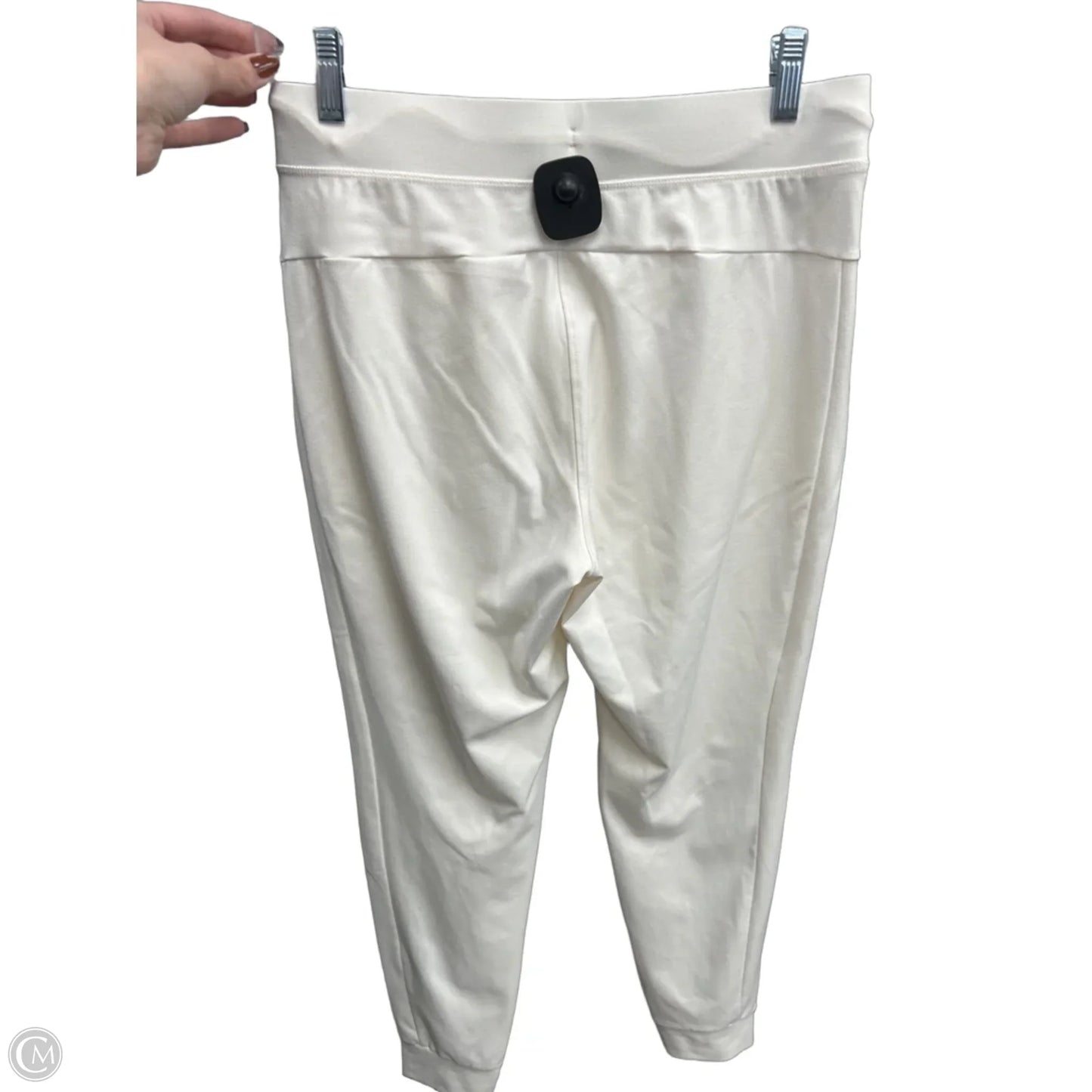 Athletic Pants By Yogalicious In Cream, Size: S