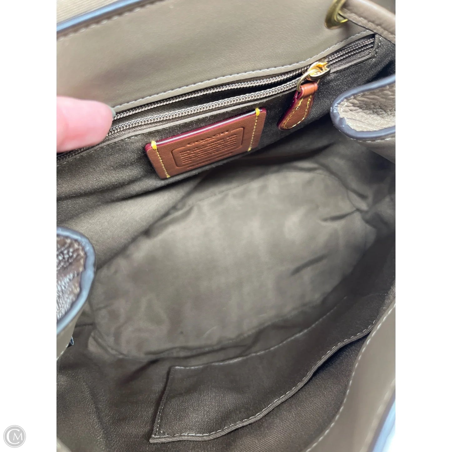 Backpack Designer By Coach, Size: Small