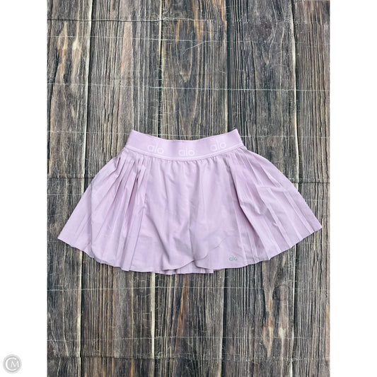Athletic Skort By Alo In Purple, Size: S