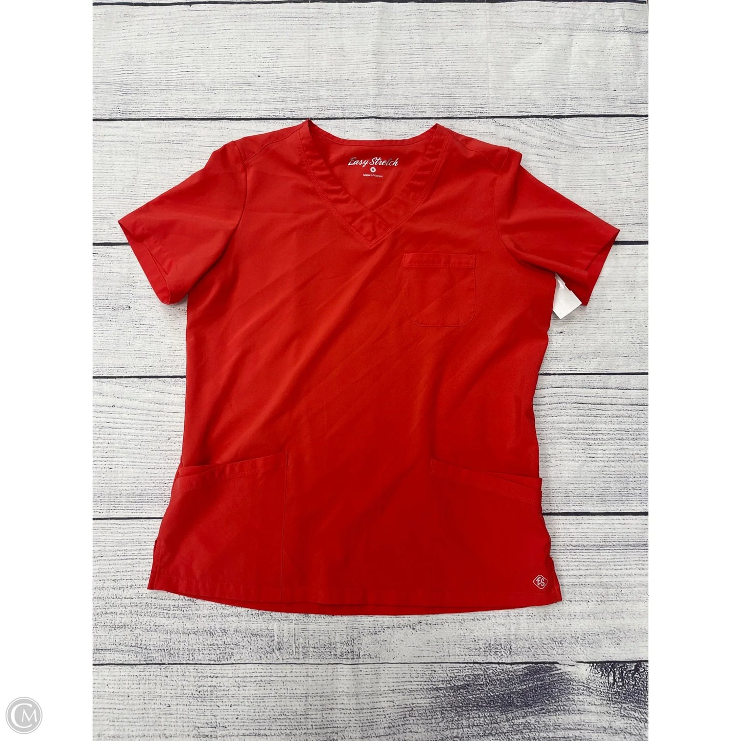 Top Short Sleeve By Clothes Mentor In Orange, Size: M
