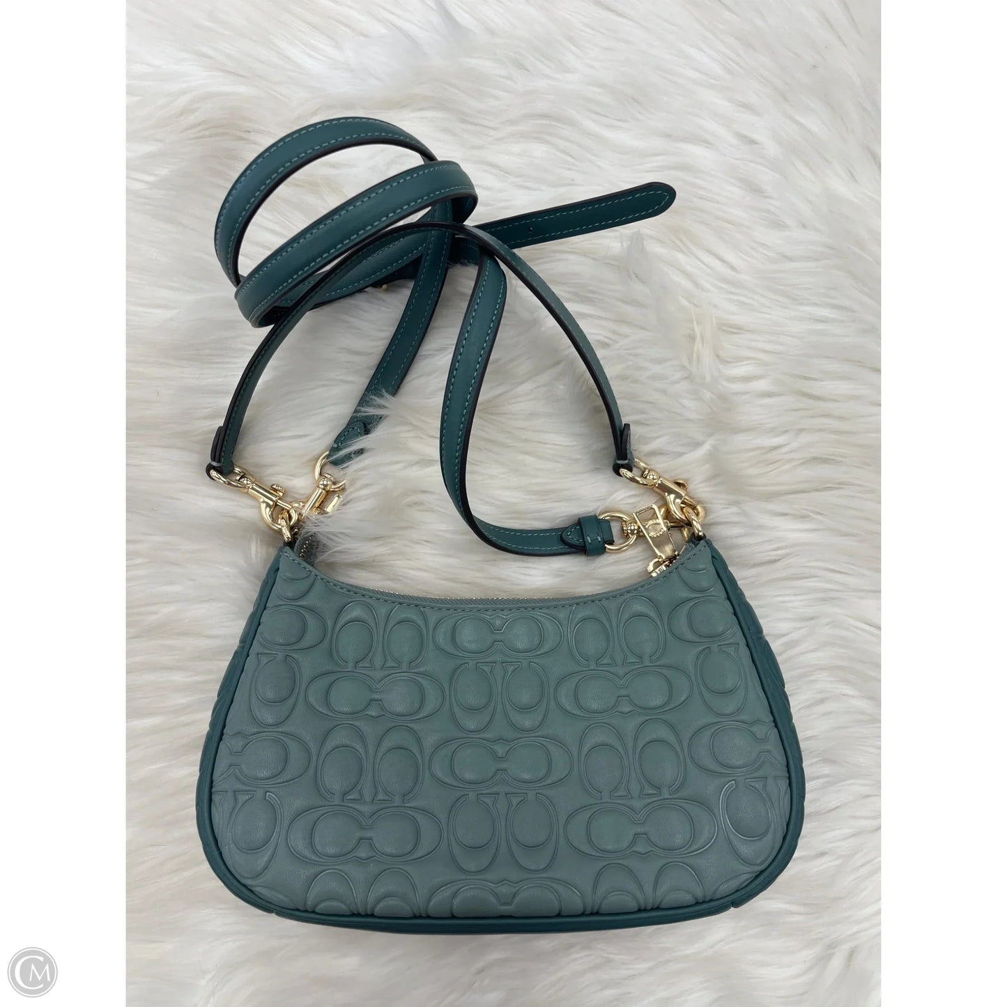 Crossbody Designer By Coach, Size: Small