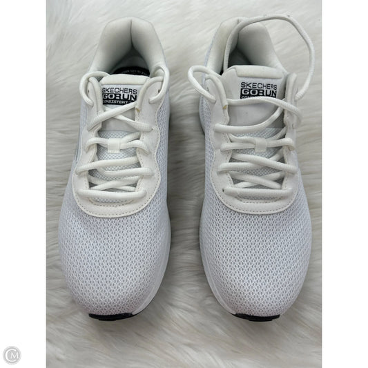 Shoes Athletic By Skechers In White, Size: 10